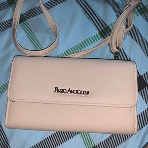 cream color wallet